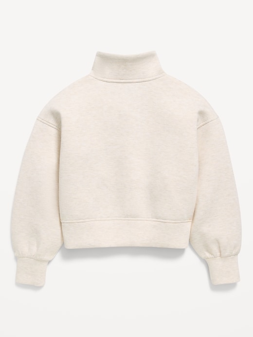 Image number 3 showing, Bounce Fleece Half-Zip Pullover Sweatshirt for Girls