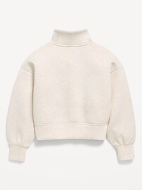 Image number 3 showing, Bounce Fleece Half-Zip Pullover Sweatshirt for Girls