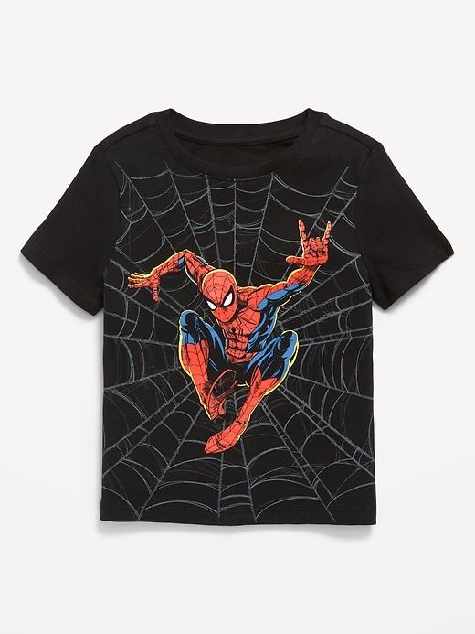 Image number 1 showing, Marvel™ Spider-Man Unisex Graphic T-Shirt for Toddler