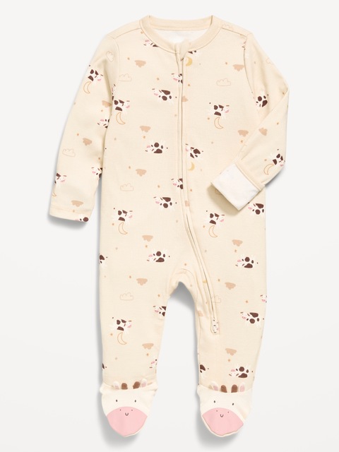 2-Way-Zip Sleep & Play Footed One-Piece for Baby