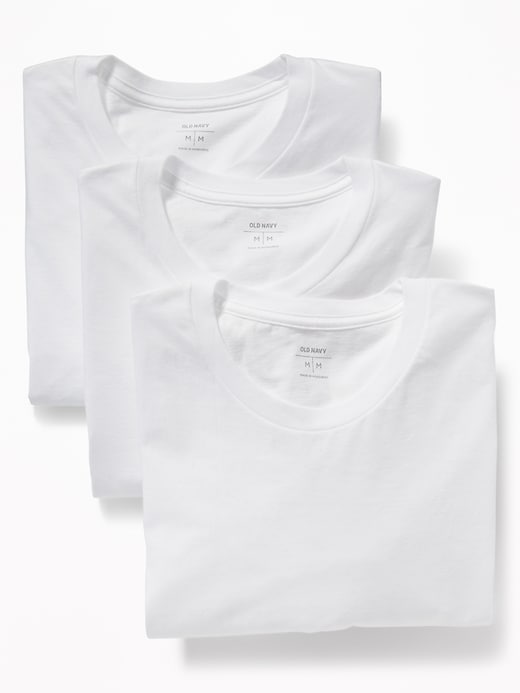 Go Dry Crew Neck T Shirts 3 Pack
