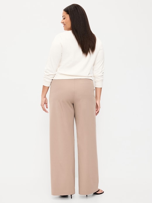 L'image numéro 9 présente Pantalon Pixie à jambe ultra-large à taille haute