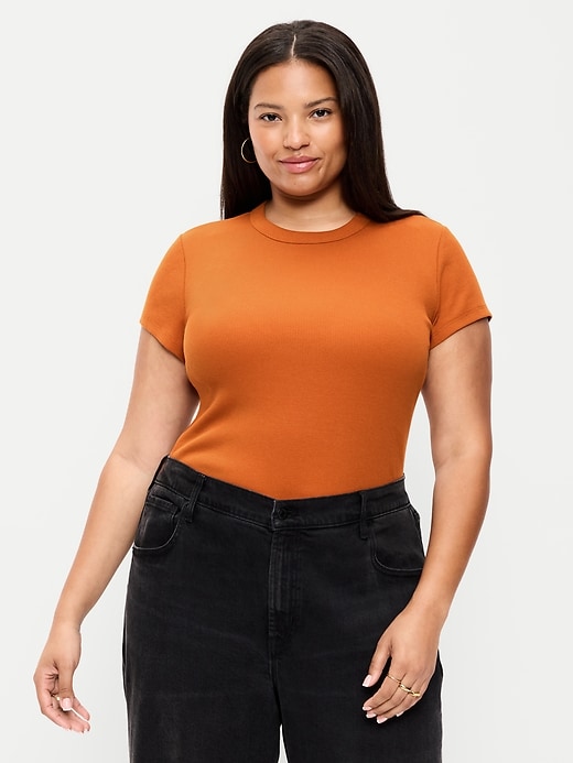 Image number 7 showing, Snug Crop T-Shirt
