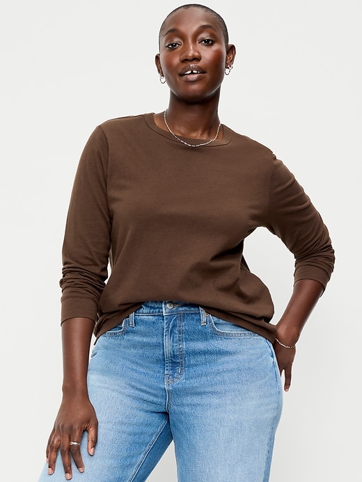 Image number 4 showing, EveryWear Long-Sleeve T-Shirt