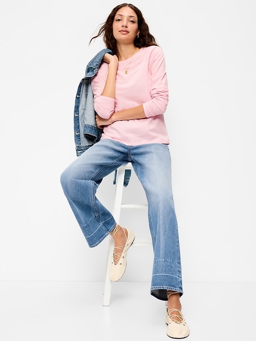Image number 3 showing, EveryWear Long-Sleeve T-Shirt