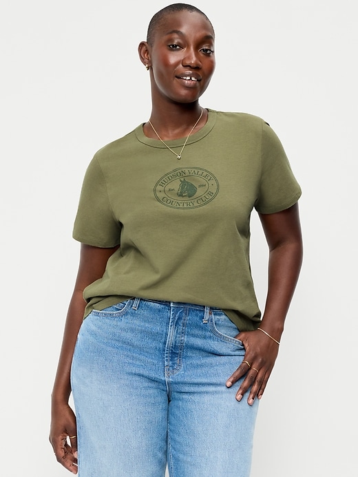 Image number 5 showing, EveryWear Crew-Neck Graphic T-Shirt