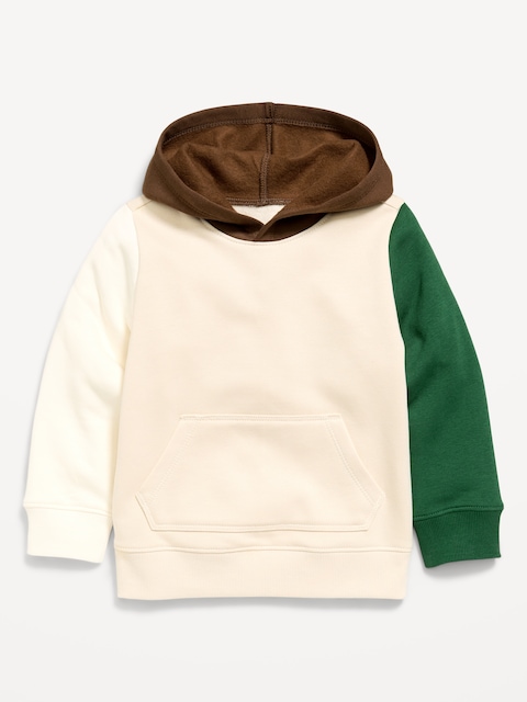 Logo Graphic Pullover Hoodie for Toddler Boys