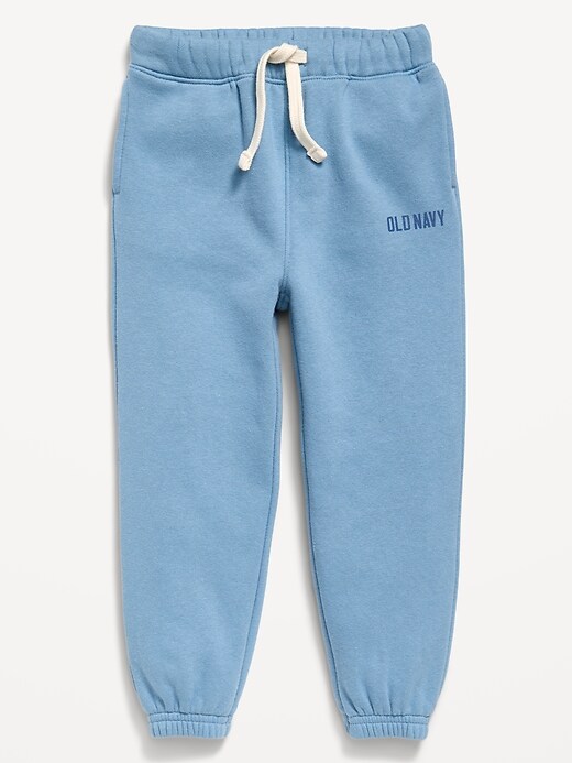 Image number 1 showing, Logo Graphic Fleece Jogger Sweatpants for Toddler Boys