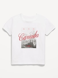 Image number 1 showing, Short-Sleeve Graphic T-Shirt for Girls