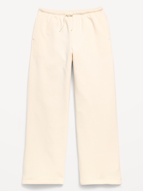 High-Waisted Graphic Wide-Leg Sweatpants for Girls