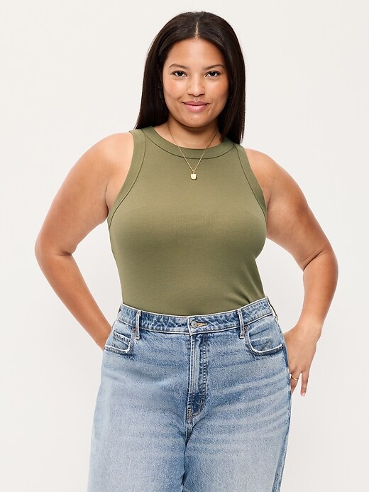 Image number 6 showing, Snug Crop Tank Top