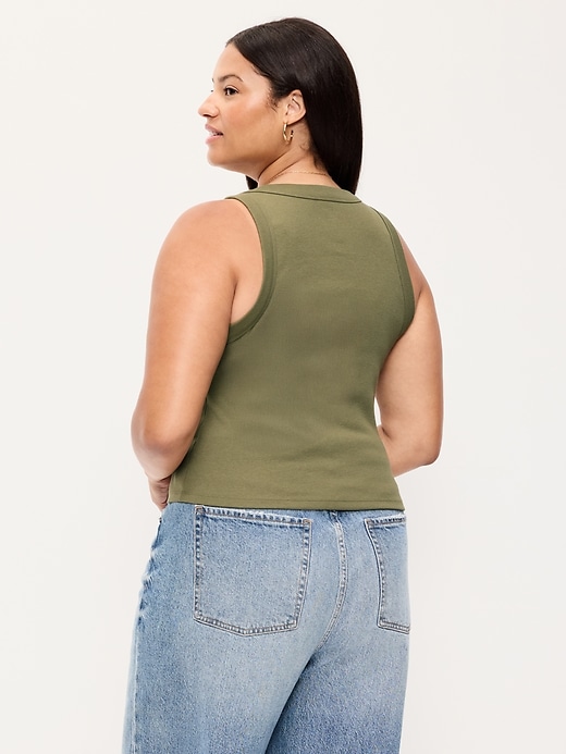Image number 7 showing, Snug Crop Tank Top
