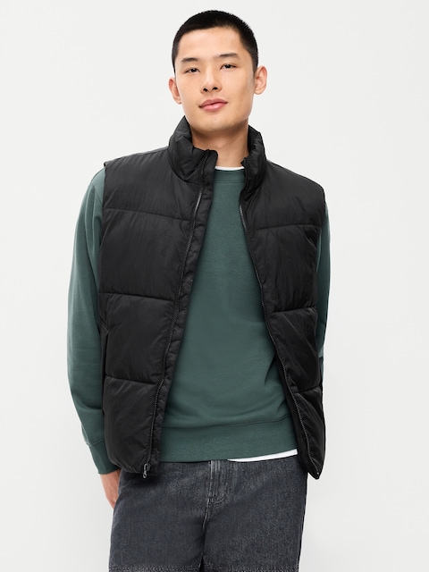 Frost-Free Water-Resistant Puffer Vest