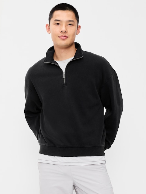 Lived-In Pro Quarter Zip