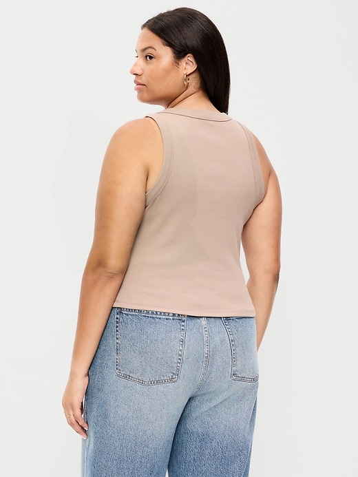 Image number 7 showing, Snug Crop Tank Top