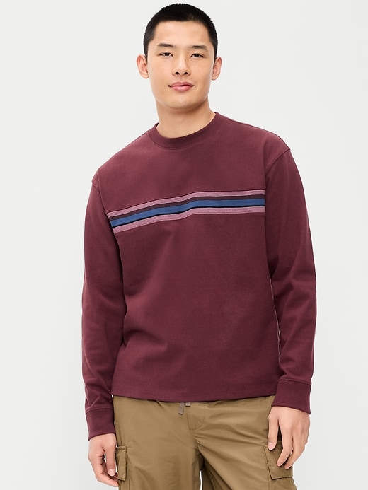 Image number 1 showing, Long-Sleeve Heavyweight Rotation T-Shirt
