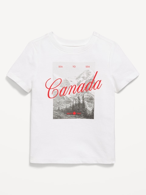 Short-Sleeve Unisex Graphic T-Shirt for Toddler