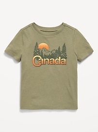 Image number 1 showing, Short-Sleeve Unisex Graphic T-Shirt for Toddler