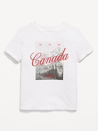 Image number 1 showing, Short-Sleeve Unisex Graphic T-Shirt for Toddler