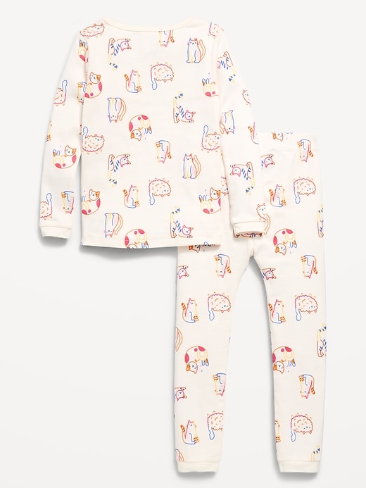 Image number 2 showing, Printed Snug-Fit Pajama Set for Toddler & Baby