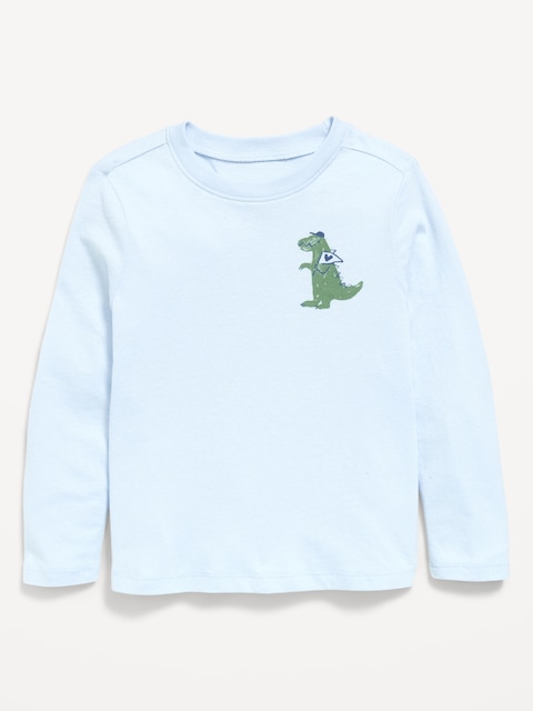 Long-Sleeve Graphic T-Shirt for Toddler Girls
