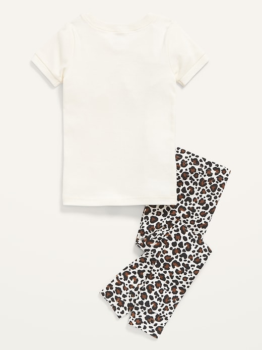 Image number 2 showing, Unisex Printed Pajama Set for Toddler & Baby