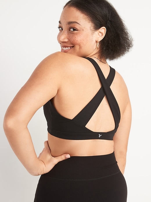 Image number 2 showing, Maternity PowerChill Light Support Cross-Front Nursing Sports Bra