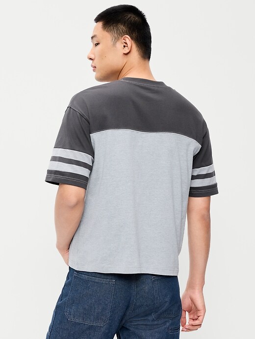 Image number 2 showing, Heavyweight Short-Sleeve Football-Style T-Shirt