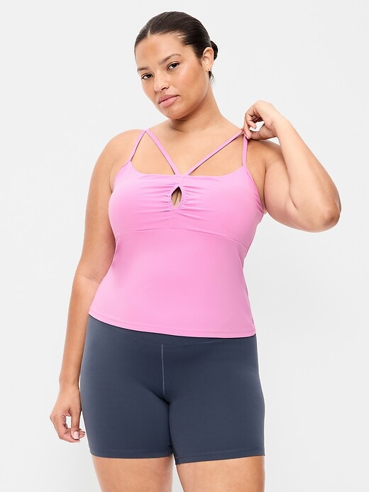 Image number 4 showing, StudioSmooth Strappy Light Support Top