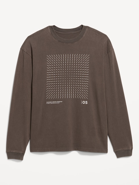 Lived-In Pro Long-Sleeve Graphic T-Shirt