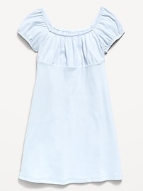 Image number 1 showing, Fit and Flare Ribbed Dress for Girls