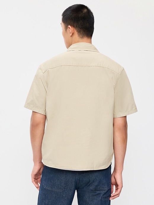 L'image numéro 2 présente Chemise de travail ample à enfiler