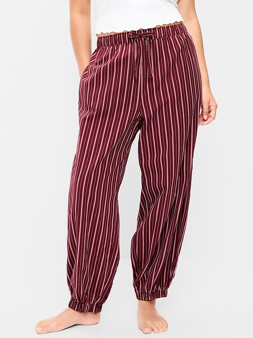 Image number 6 showing, Cinched Poplin Balloon Pants