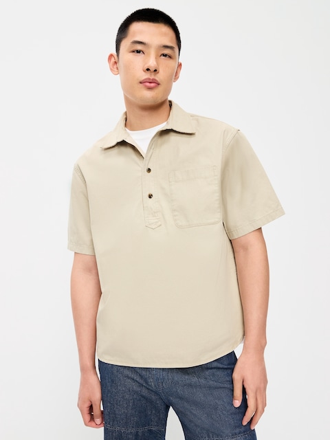 Loose Popover Work Shirt