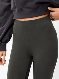 Image number 4 showing, High-Waisted Jersey Fashion Layering Leggings
