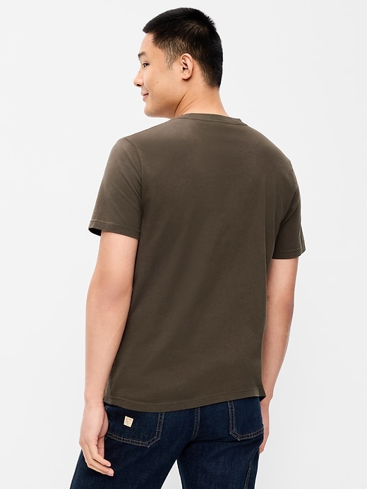 L'image numéro 2 présente T-shirt ras du cou