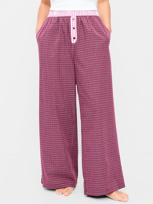 Image number 6 showing, Poplin Pajama Pant