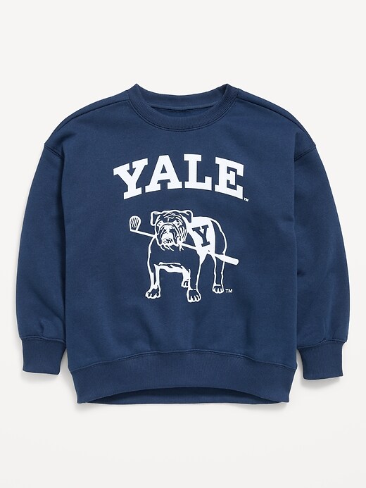 Image number 1 showing, College Oversized Graphic Tunic Sweatshirt for Girls