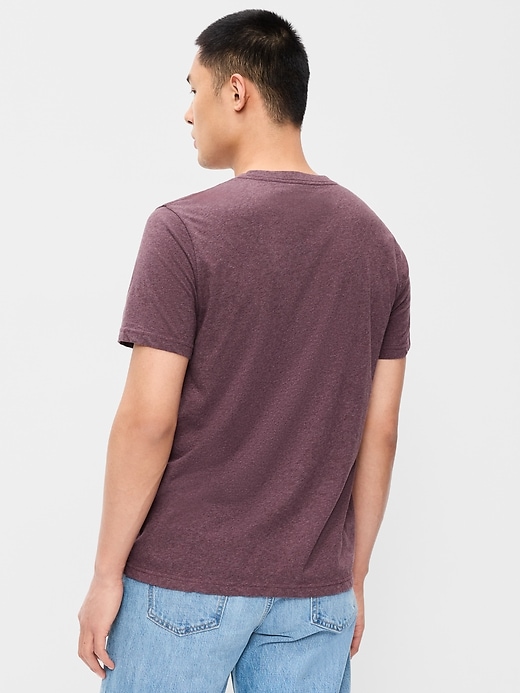 L'image numéro 2 présente T-shirt ras du cou