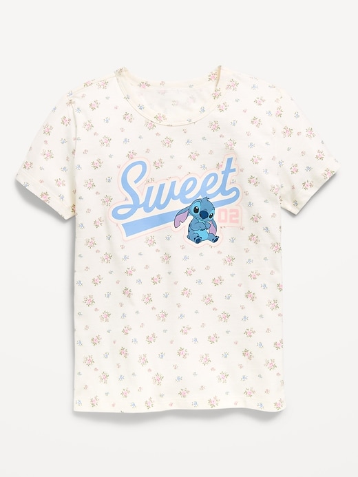 Image number 1 showing, Disney© Stitch Graphic T-Shirt for Girls