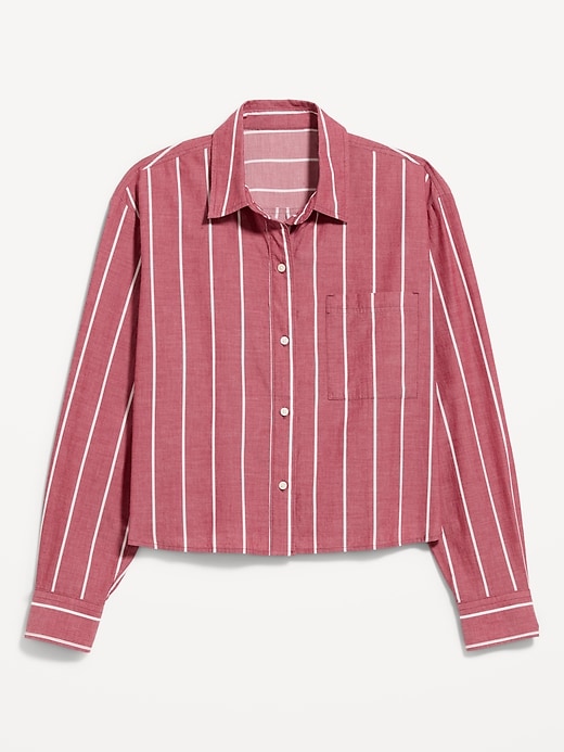 Image number 9 showing, Cropped Button-Down Shirt