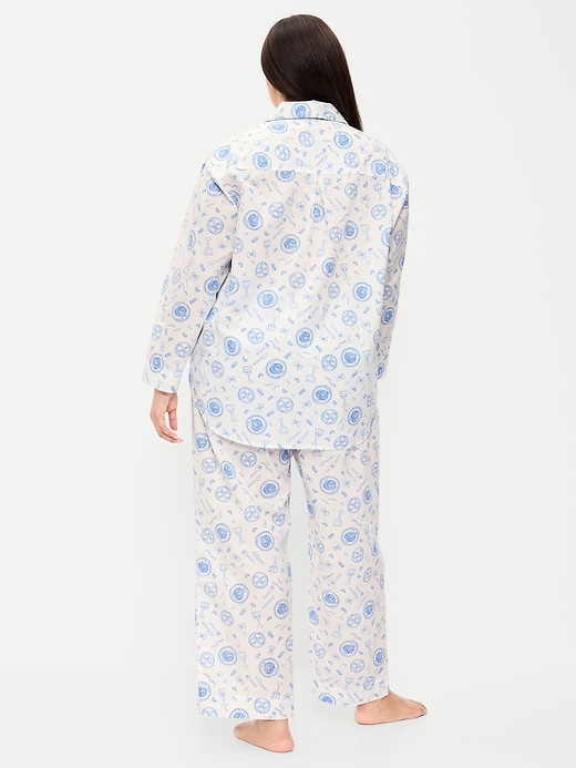 L'image numéro 7 présente Pyjama en popeline