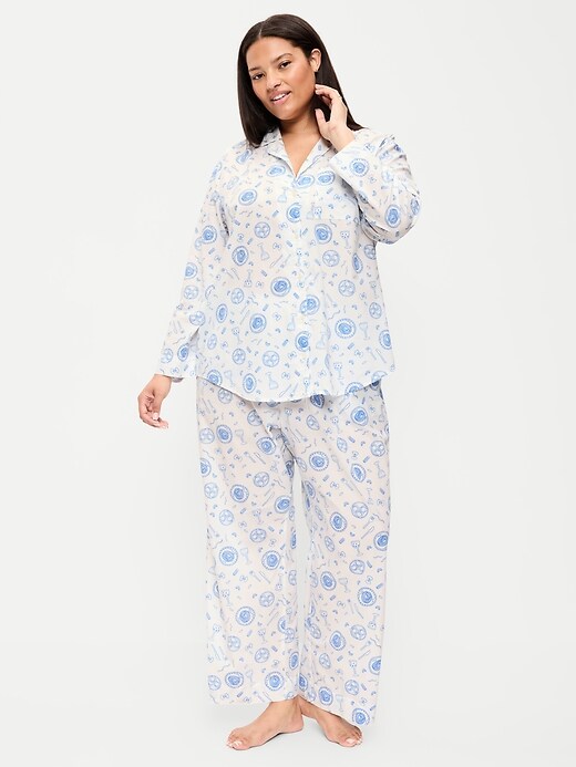 L'image numéro 6 présente Pyjama en popeline