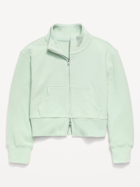 CozePlush 2-Way-Zip Jacket for Girls