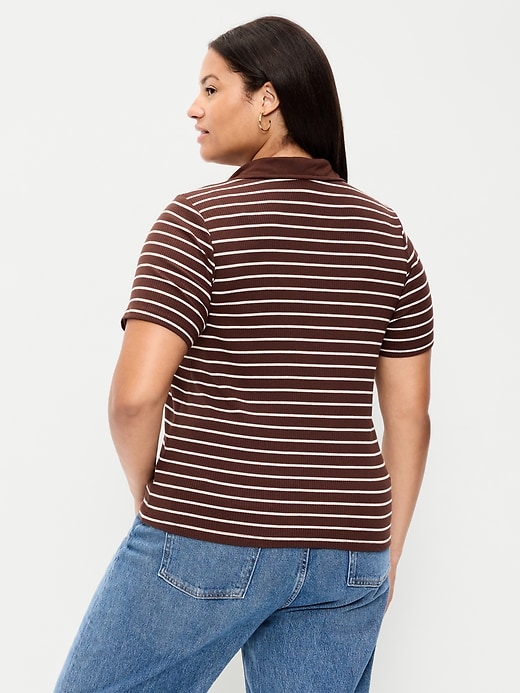 Image number 8 showing, Keyhole Polo Top
