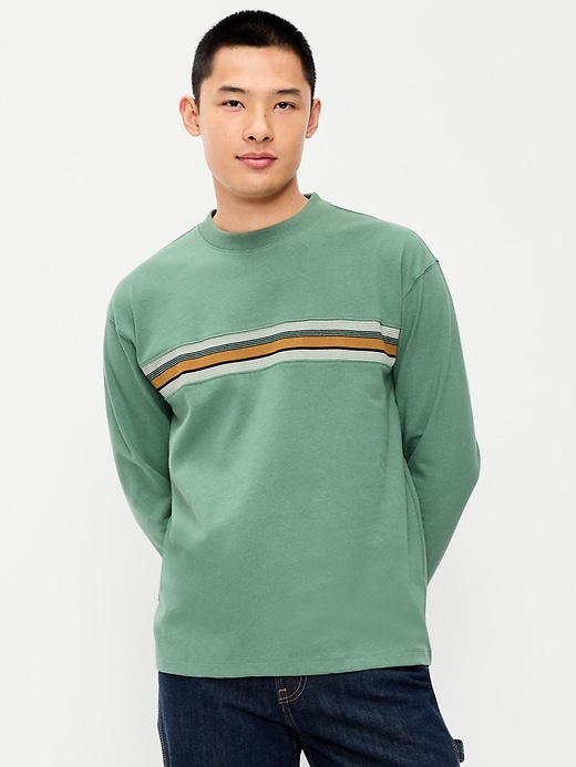 Image number 1 showing, Long-Sleeve Heavyweight Rotation T-Shirt