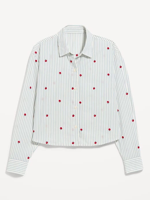 Image number 9 showing, Cropped Button-Down Shirt