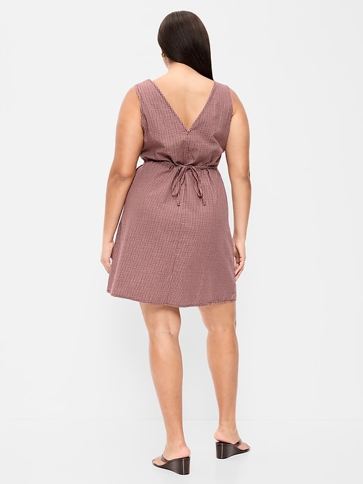 Image number 5 showing, Sleeveless A-Line Mini Dress