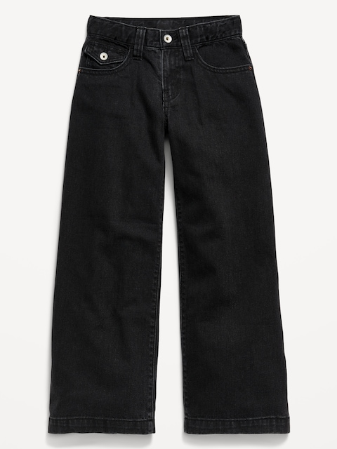 Low-Rise Super Baggy Wide-Leg Jeans for Girls