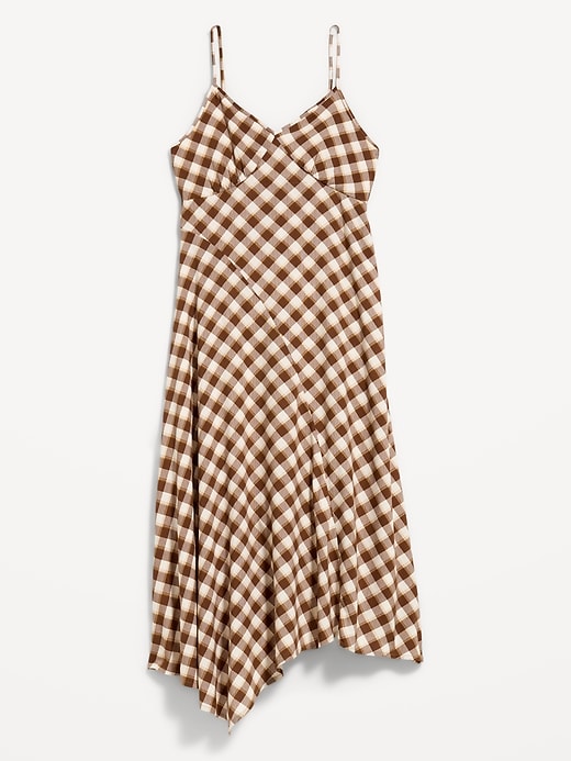 Image number 6 showing, Fit & Flare Tie-Back Asymmetrical Midi Dress
